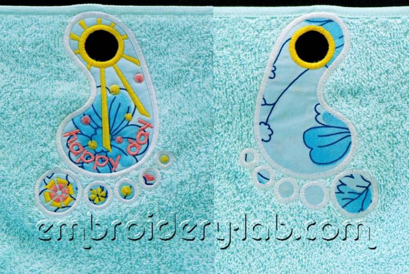 Towel Topper Happy Day 0001