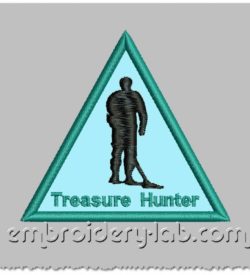 Treasure Hunter applique 0001 FREE