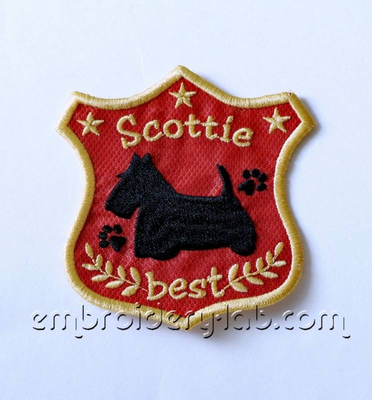 'Scottie best' Emblem 0001