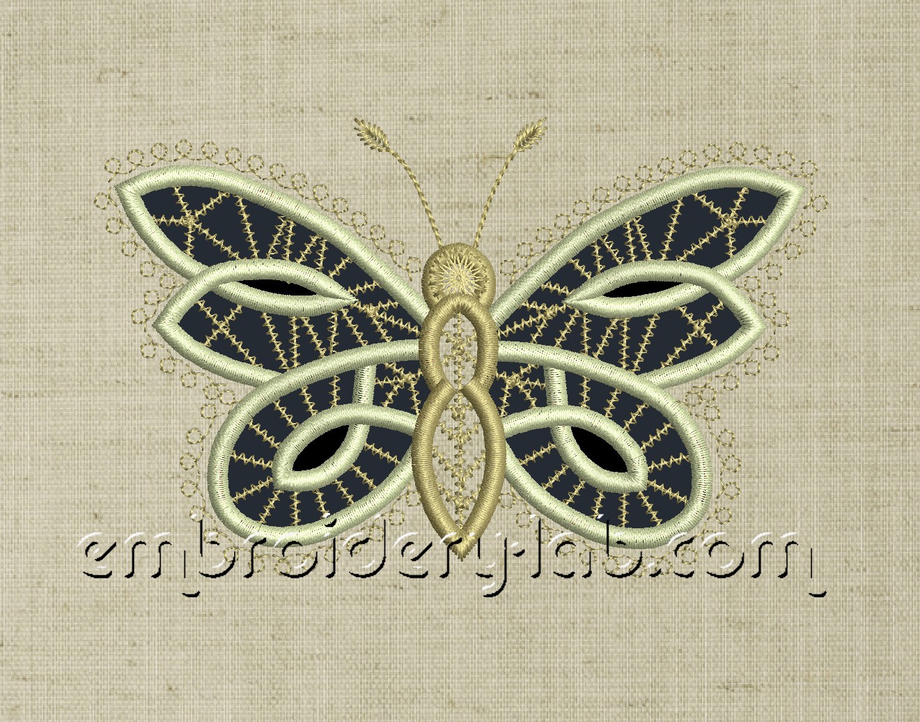 Butterfly 0003 Cutwork