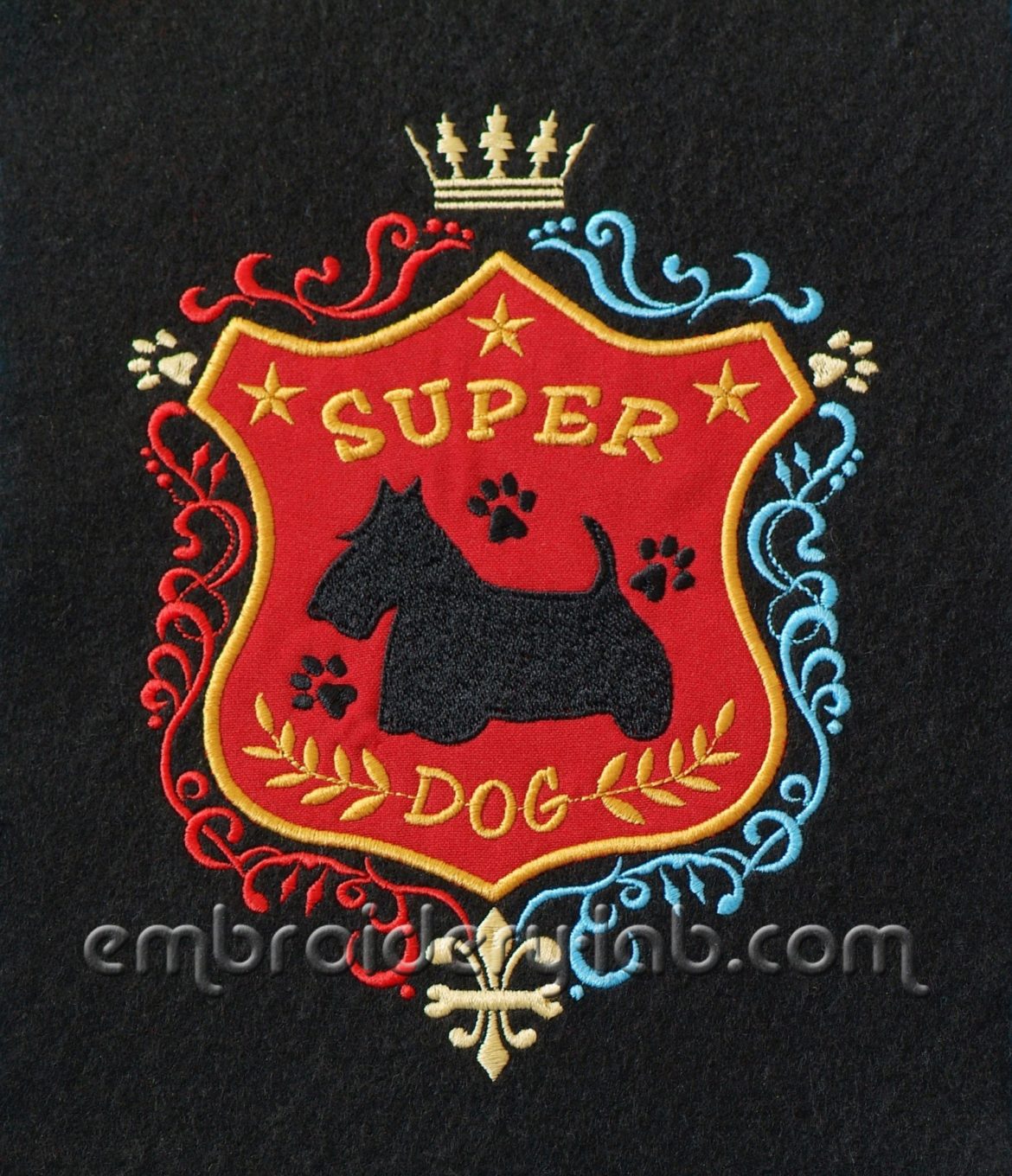 Super Dog Scottie Patch
