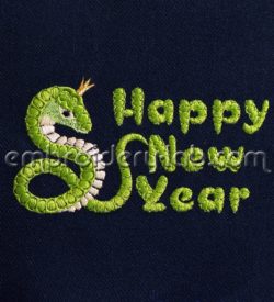 Happy New Year 0001 Snake