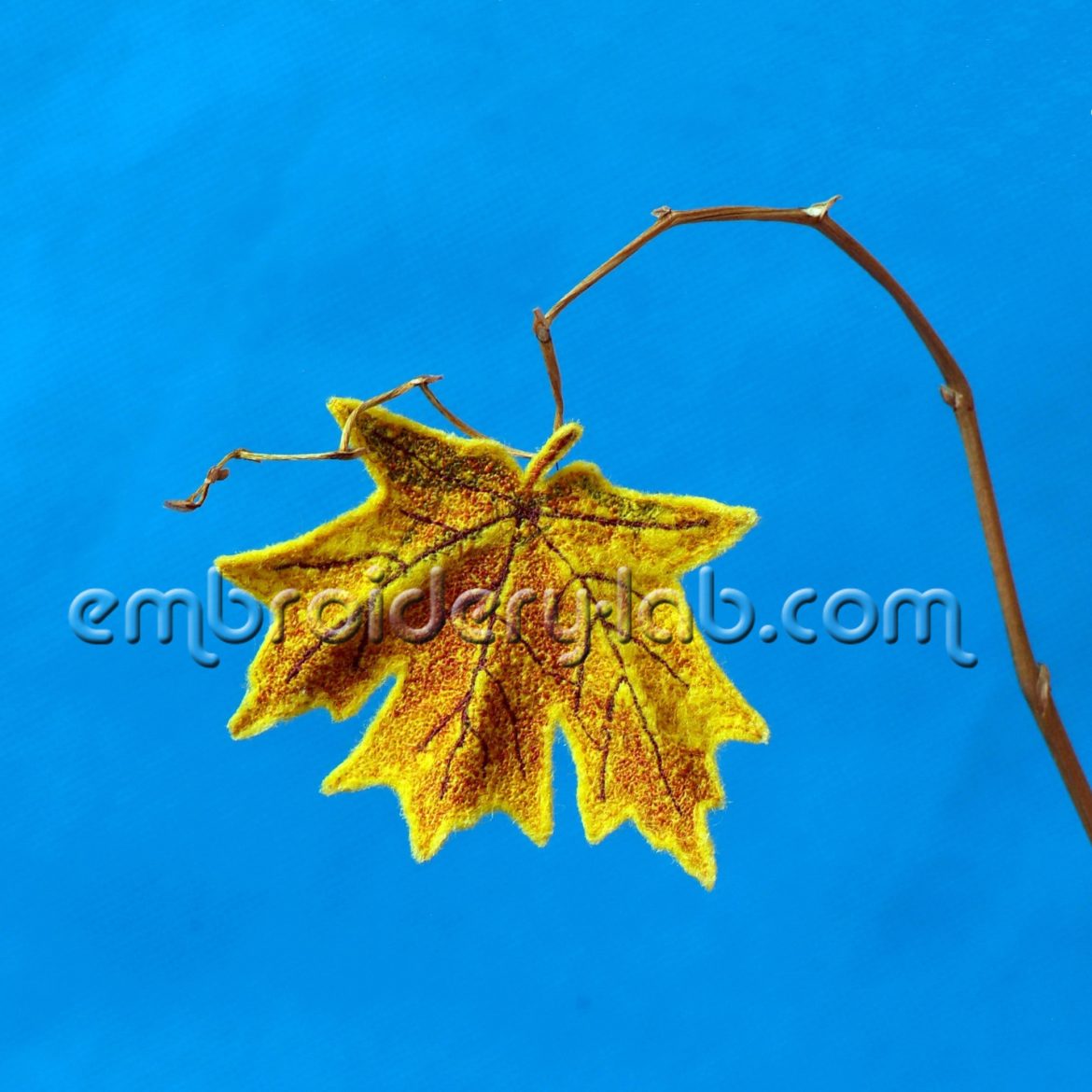 Maple leaf 0003 Brooch