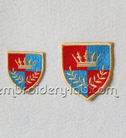 Coat Of Arms Crown Patch 0001